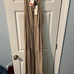 Beige Maxi Dress